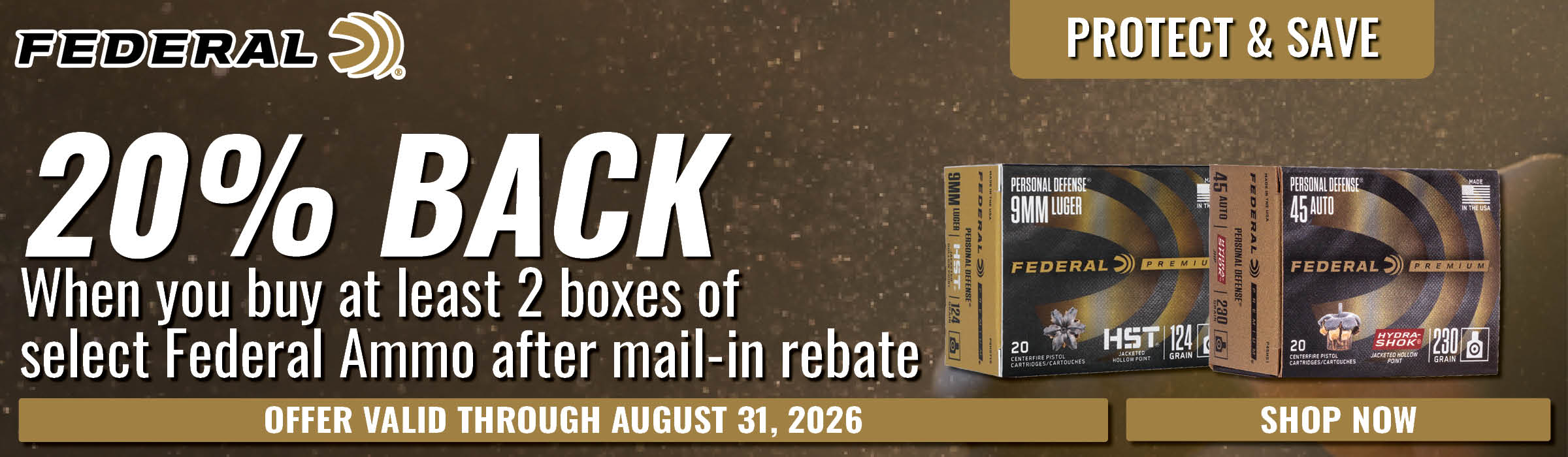 Federal Protect and Save Rebate